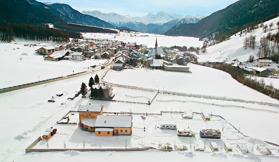 Home - Herzlich Willkommen auf unserem kleinen Camping in St. Valentin am Reschenpass! - Camping Thöni - Photo 2